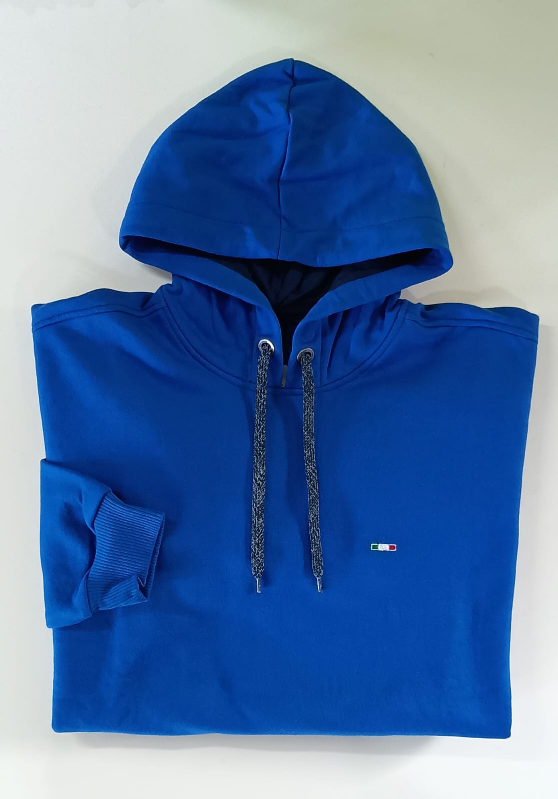 Jaqueta Moletom Azul Royal Plus Size
