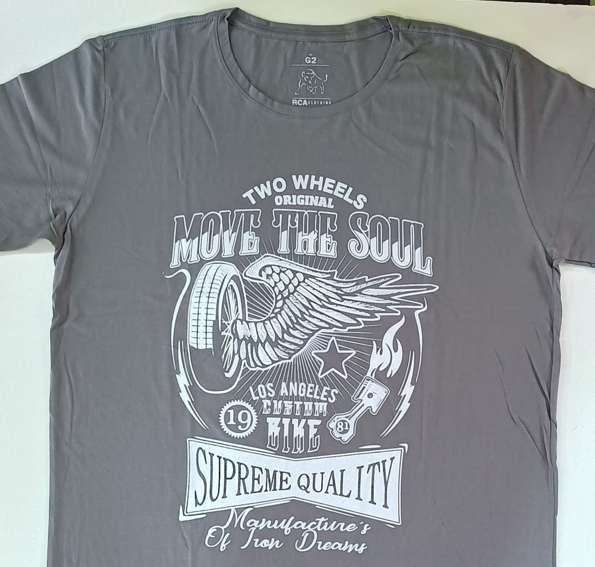Camiseta Cinza Move The Soul Plus Size