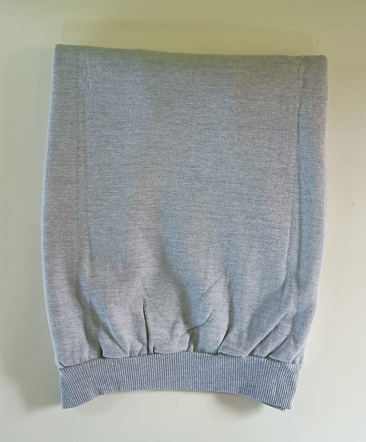 Blusa Moletom Cinza Mescla Clara Plus Size