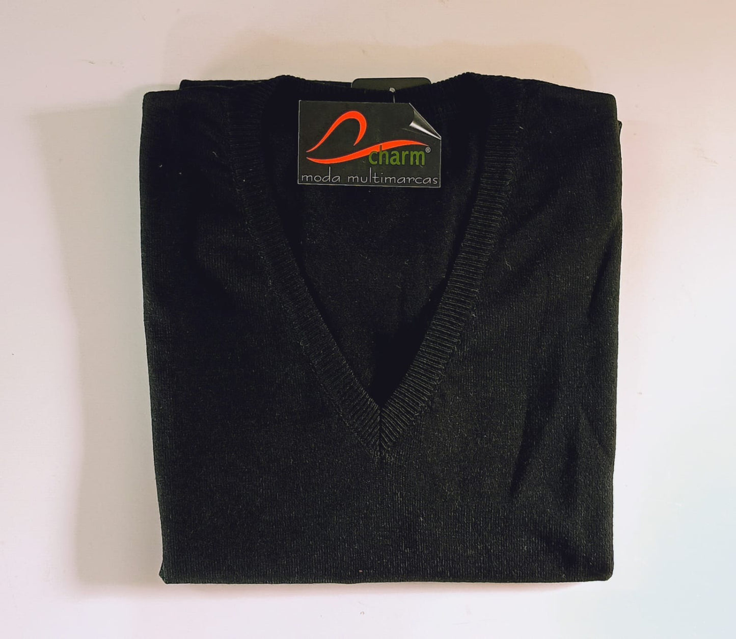 Colete de Lãzinha Preto Plus Size