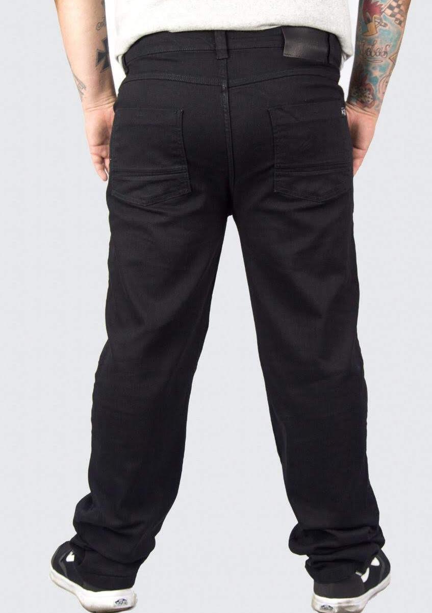 CALÇA JEANS PRETA