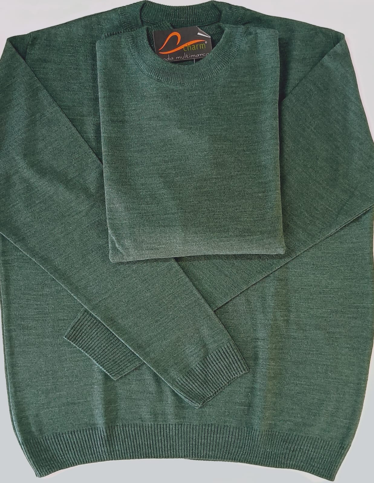 Blusa de Lãzinha Verde Plus Size