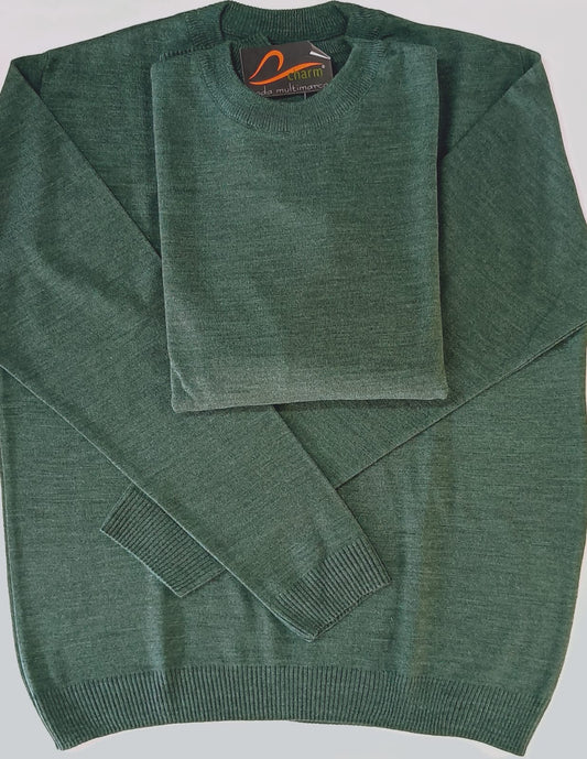 Blusa de Lãzinha Verde Plus Size