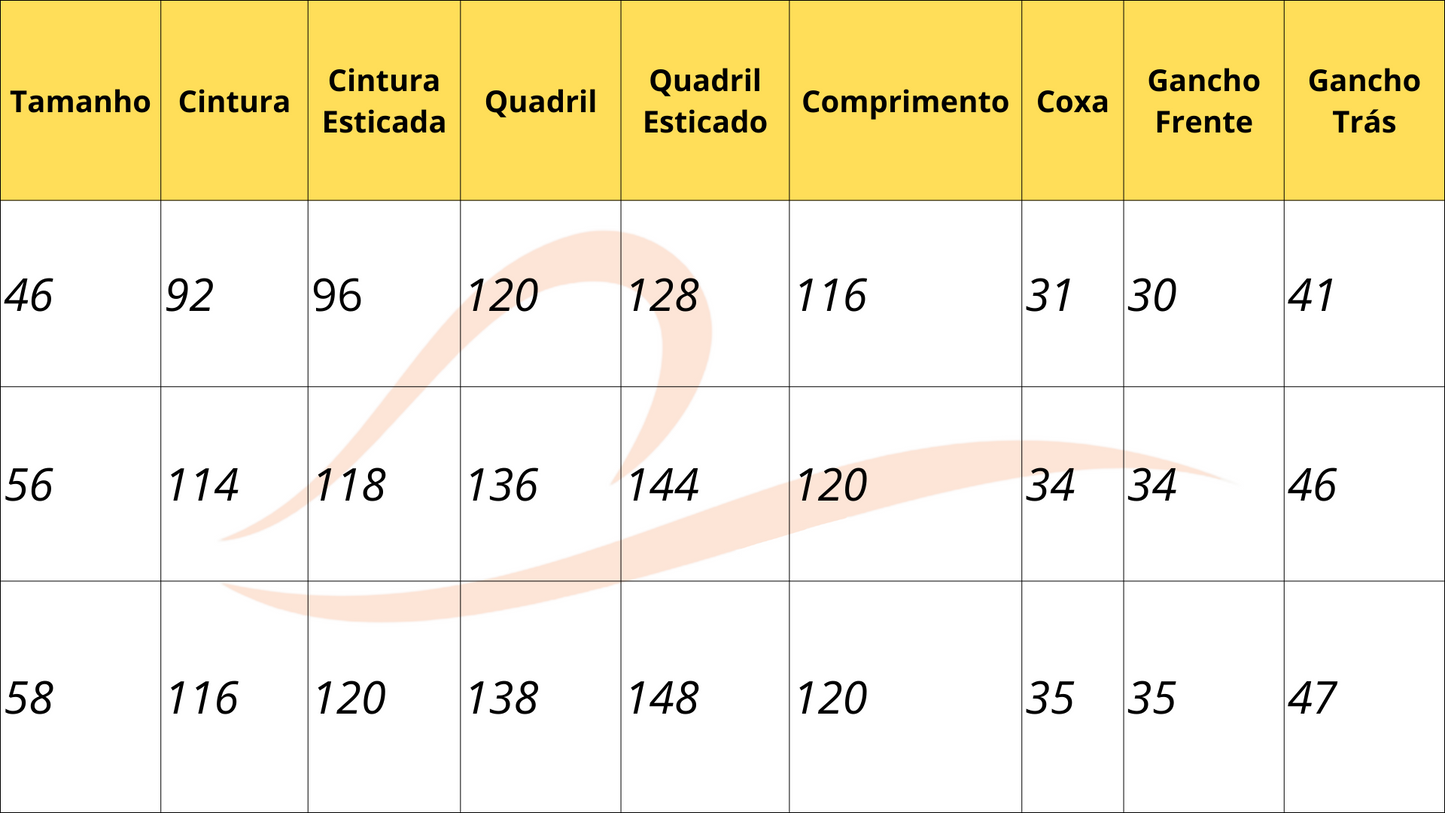 CALÇA SARJA COM ELASTANO